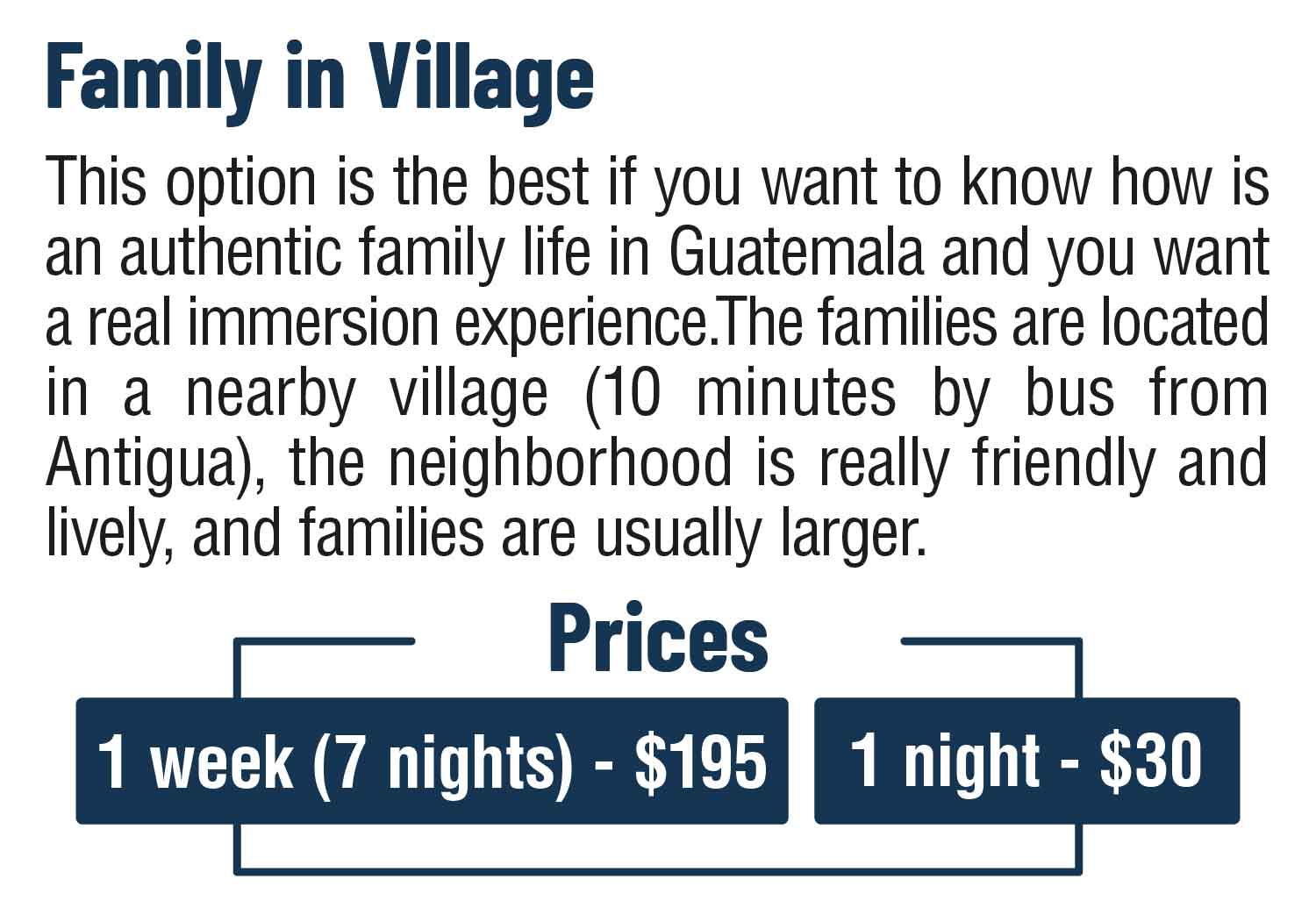 family village la union spanish school guatemala