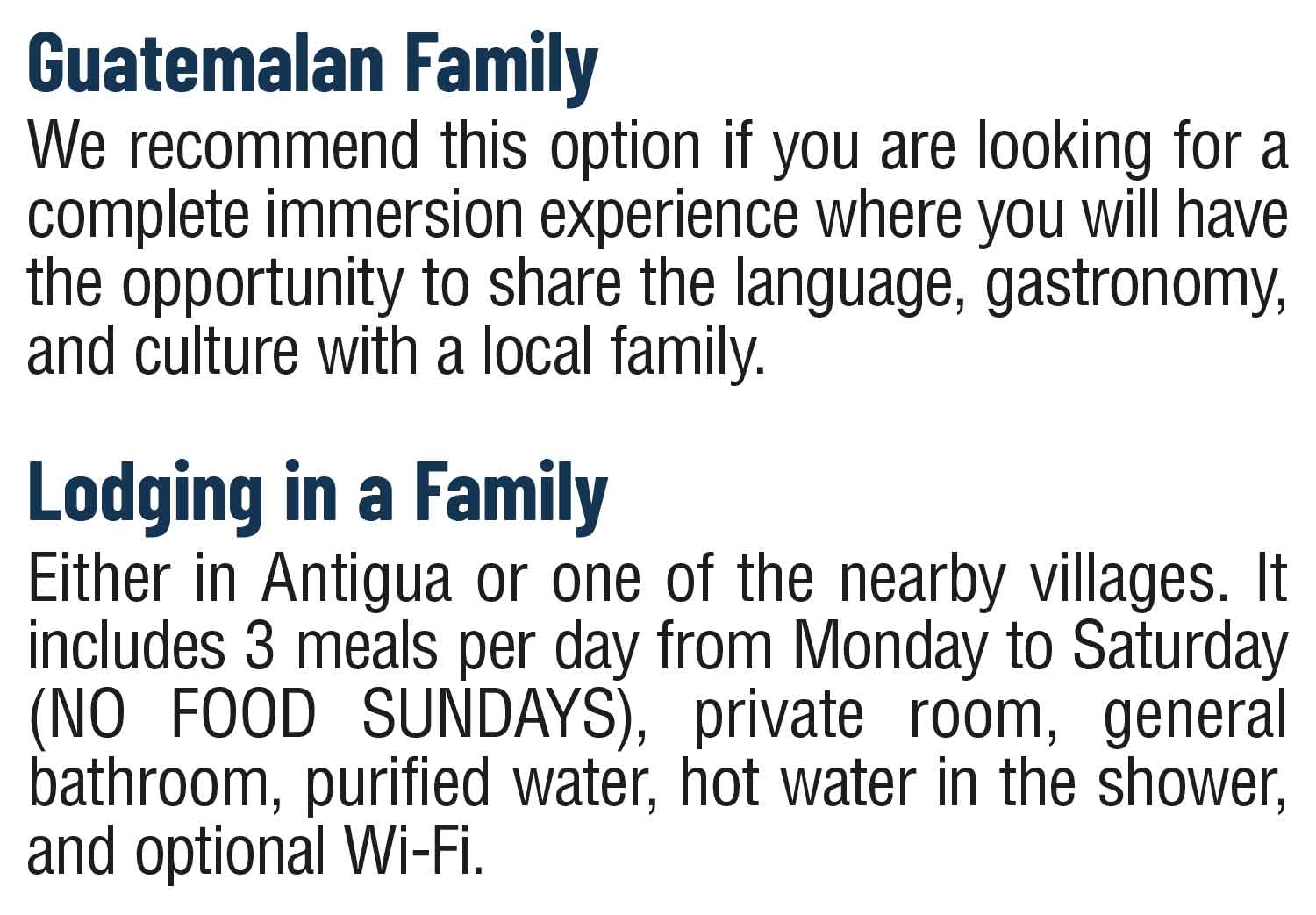 lodging guatemalan family la union spanish school